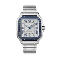 Classic Slim 28 – Silver Dial | Steel Case & Leather Strap