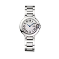 Classic Round 36 – White Dial | Steel Bracelet