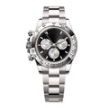 Racing Chronograph 40 – Black Dial | Silver Tone Case & Tachymeter Bezel