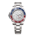 Dual Time 40 – Meteorite Dial | Steel Bracelet & Ceramic 24H Bezel