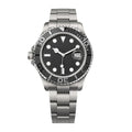 Sport 42 – Black Dial | Rubber Strap & Matte Ceramic Bezel