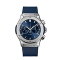 Chronograph 45 – Blue Dial | Titanium Case & Rubber Strap (Variant)