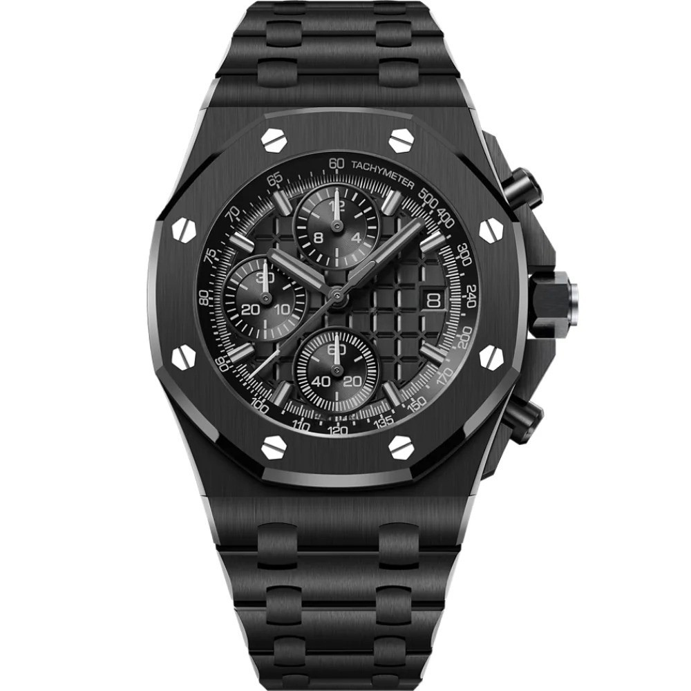 Sport Chronograph 43 – Blue Dial | Steel Bracelet