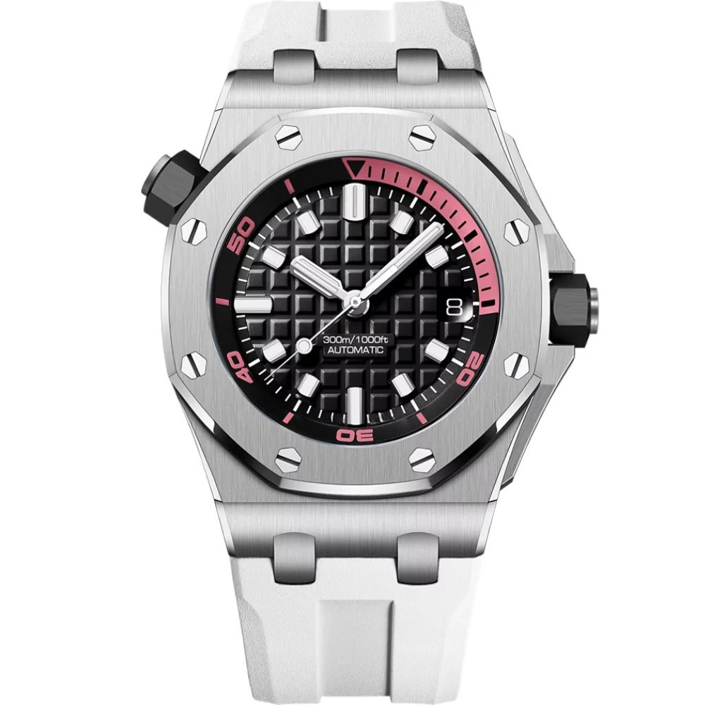 Diver Automatic 42 – Black Dial | Rubber Strap