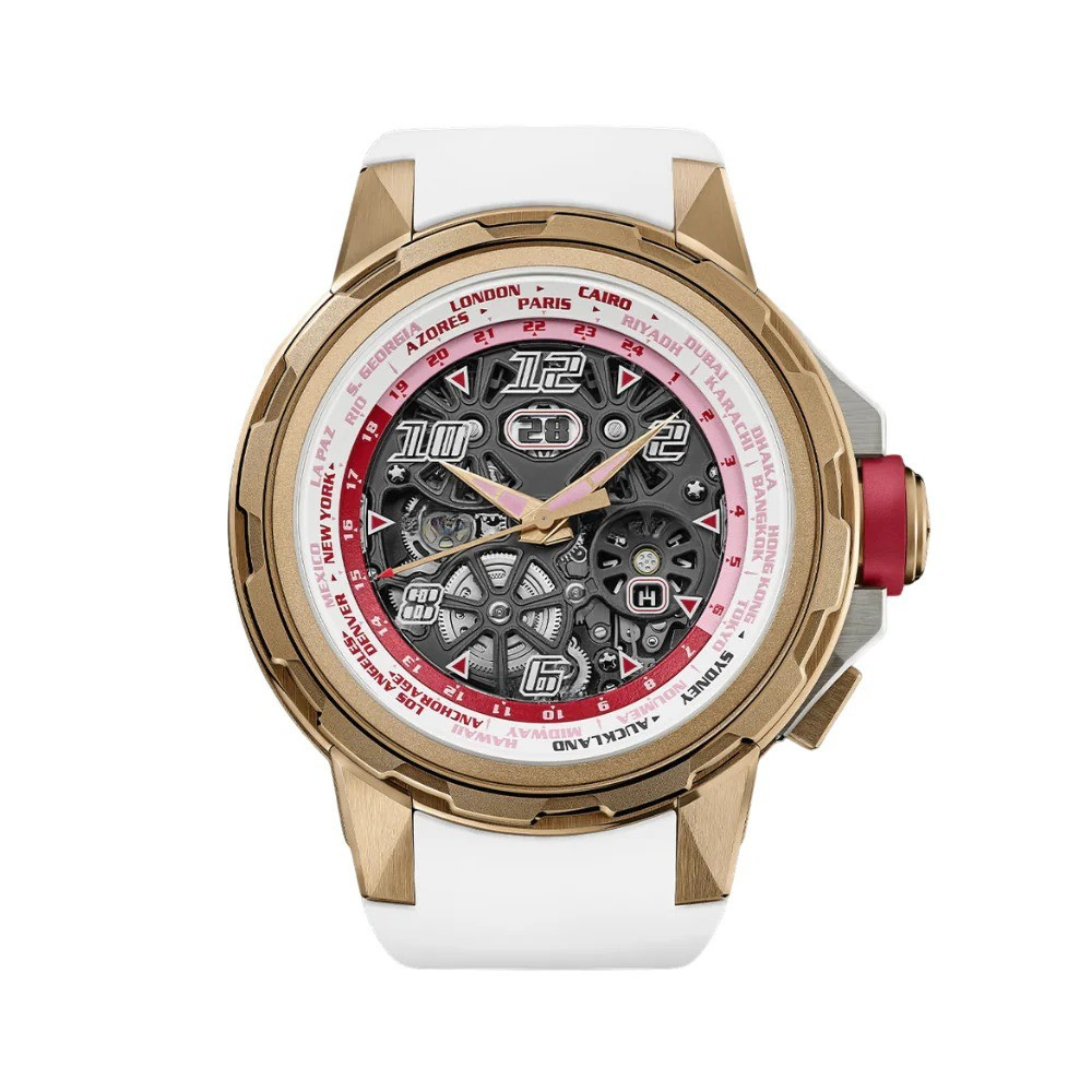 Worldtimer Automatic 42 – Multi-Time Dial | Rubber Strap