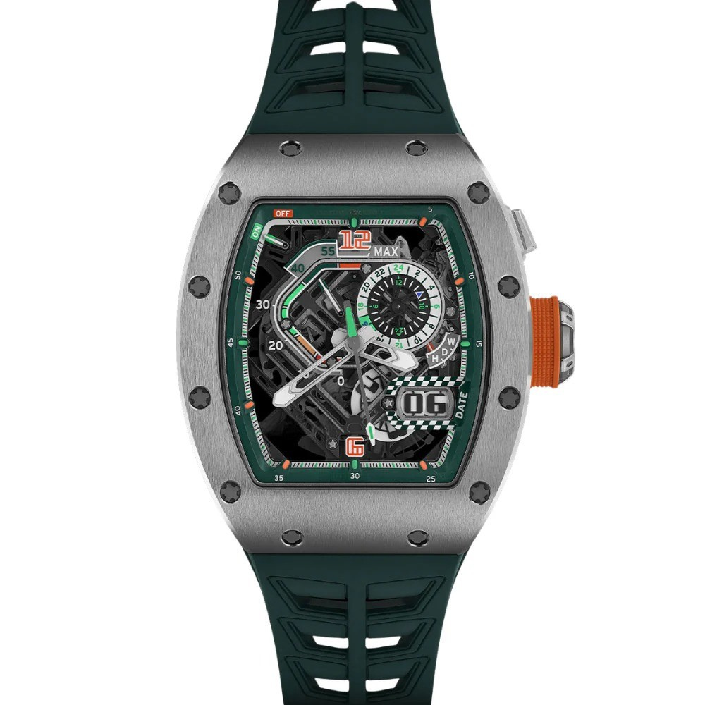 Sport Automatic 42 – Grey Dial | Rubber Strap