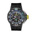 Diver Chronograph 44 – Black Dial | Rubber Strap