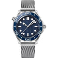 Ocean Crest Diver 42 – Wave Dial | Stainless Steel Case & Mesh Bracelet